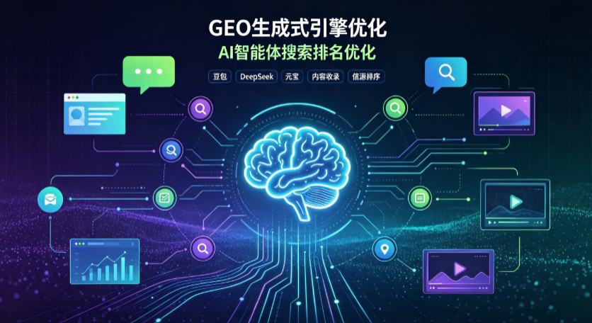 灵武市GEO 浪潮来袭：生成式引擎优化崛起，创作者争抢豆包、DeepSeek、元宝智能体流量入口